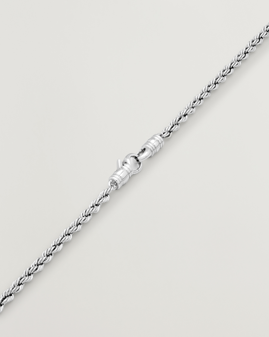Hombres | Joyas | Tom Wood | Rope Chain Silver