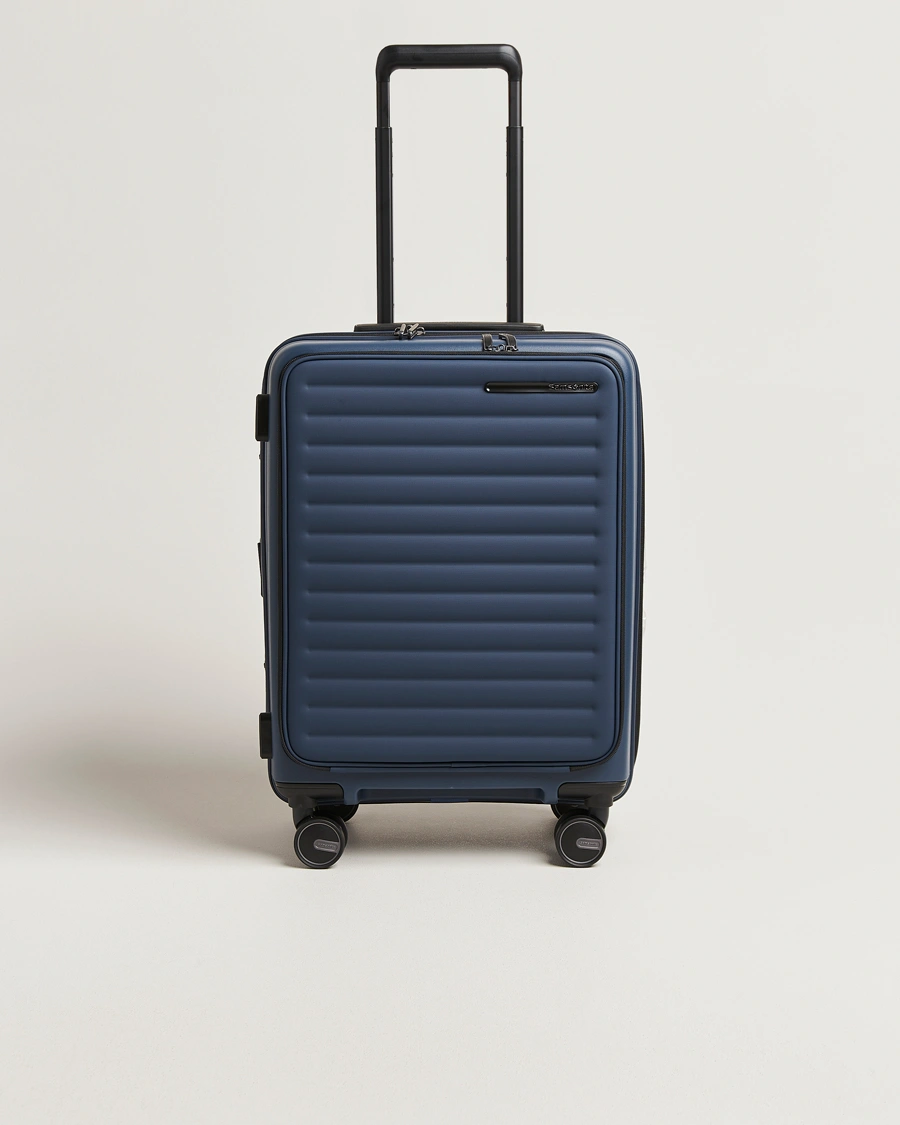 Hombres | Samsonite Restackd Spinner Easy Access Carry-On Midnight | Samsonite | Restackd Spinner Easy Access Carry-On Midnight
