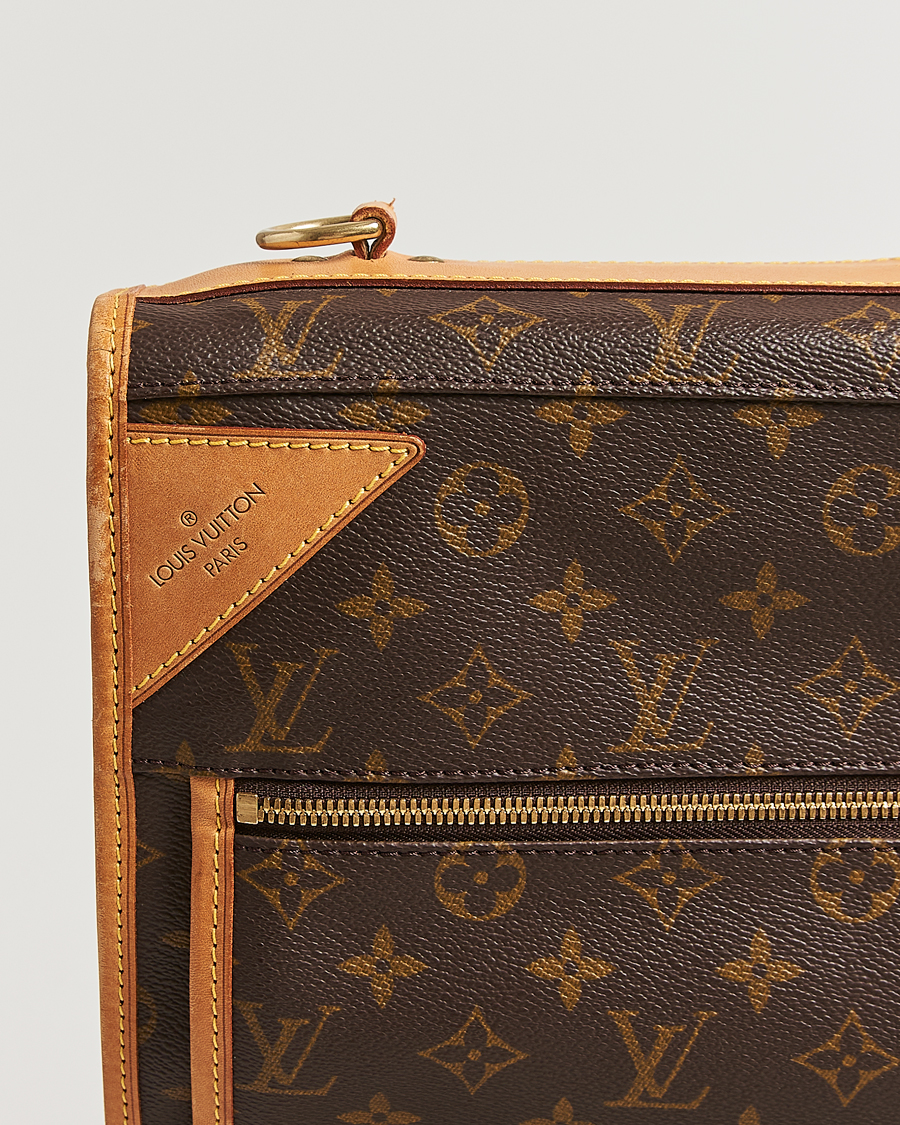 Hombres | Louis Vuitton Pre-Owned Portable Garment Bag Bandoulière Monogram | Louis Vuitton Pre-Owned | Portable Garment Bag Bandoulière Monogram