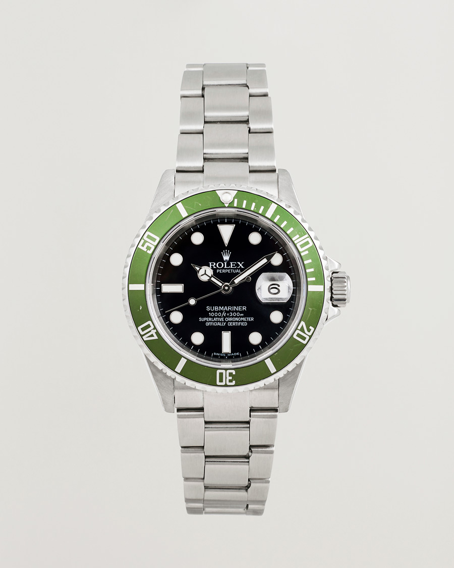 Hombres | Pre-Owned & Vintage Watches | Rolex Pre-Owned | Submariner Date Kermit