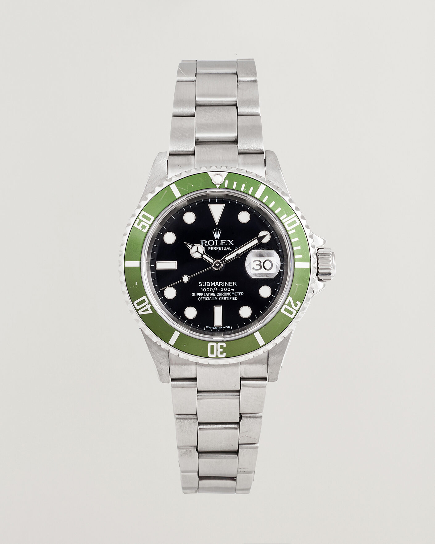 Hombres | Pre-Owned & Vintage Watches | Rolex Pre-Owned | Submariner Date Kermit