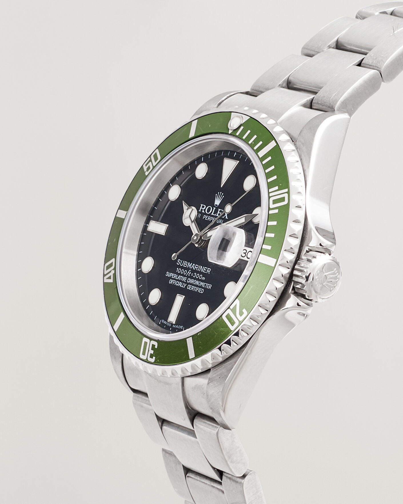 Hombres | Pre-Owned & Vintage Watches | Rolex Pre-Owned | Submariner Date Kermit