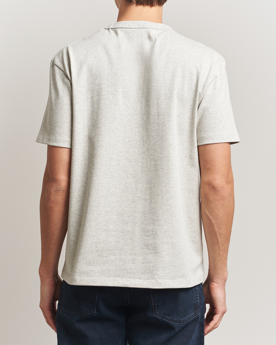 Hombres | Camisetas | A.P.C. | Boxy Fit Petit VPC T-Shirt Mastic Chine