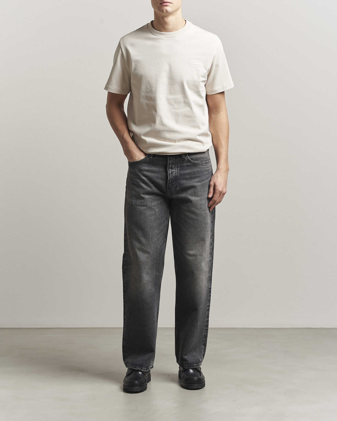 Hombres | Camisetas | A.P.C. | Rue Madame T-Shirt Mastic