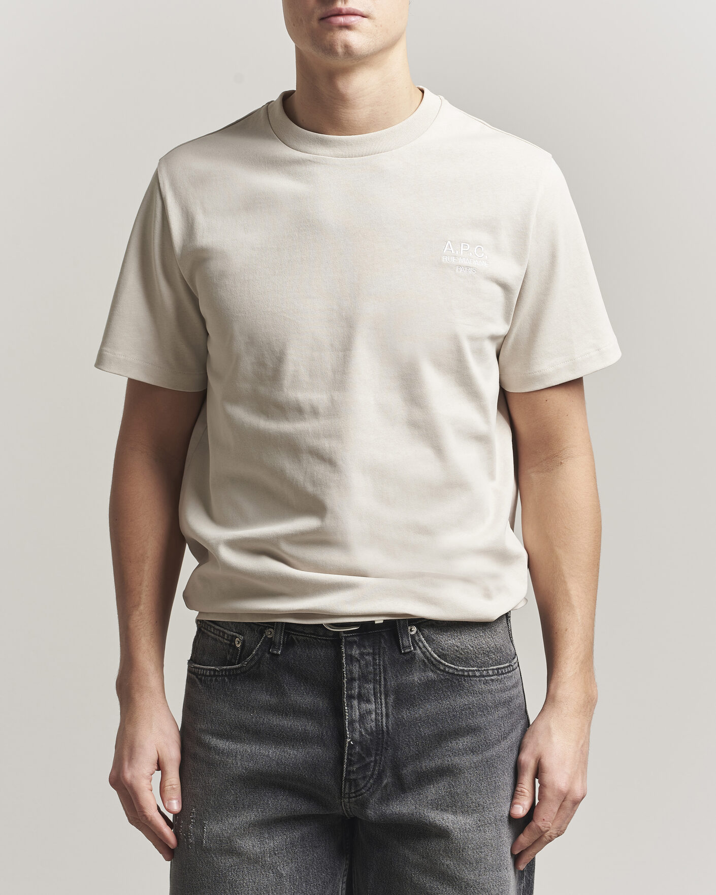 Hombres | Camisetas | A.P.C. | Rue Madame T-Shirt Mastic