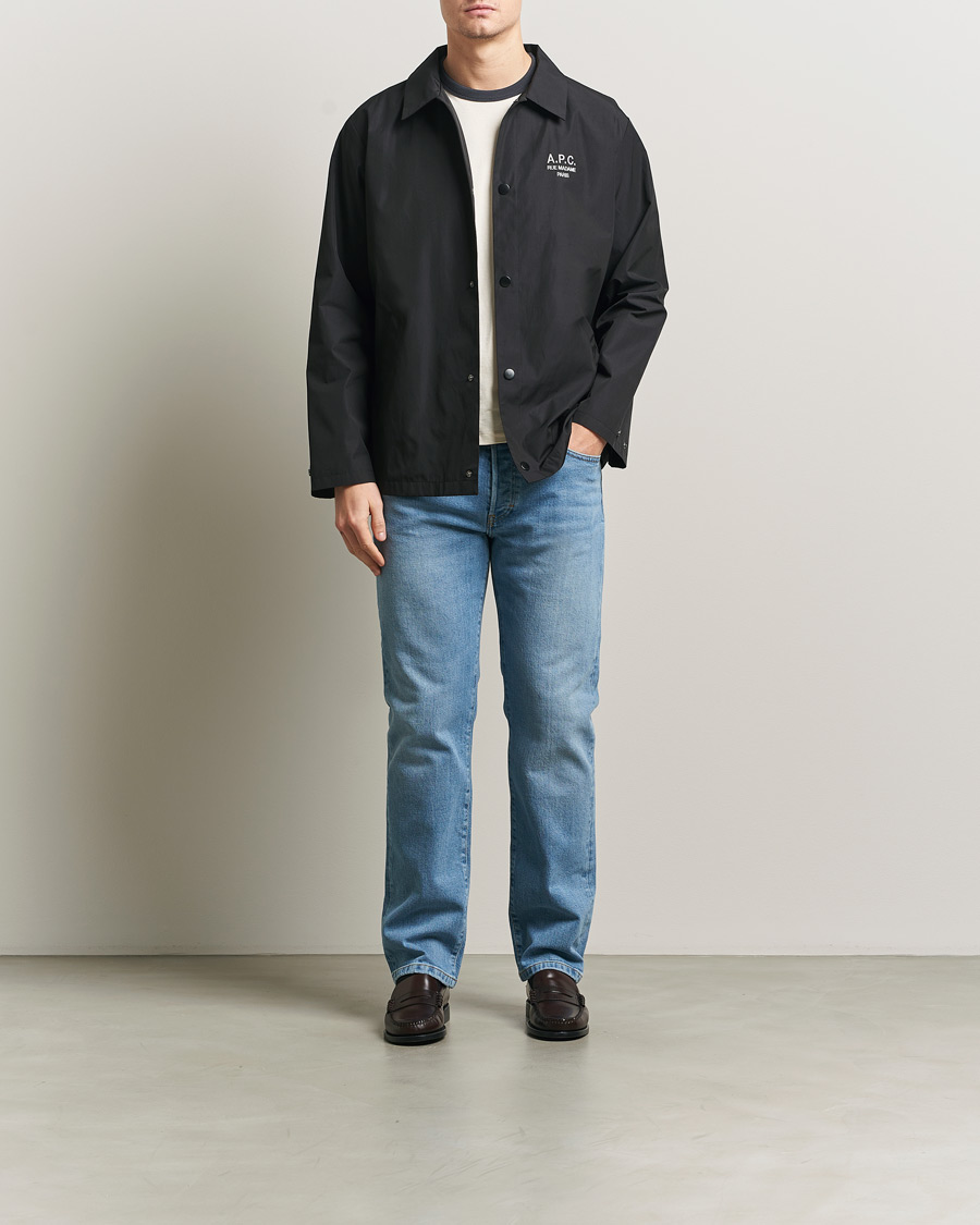 Hombres | Abrigos y chaquetas | A.P.C. | Rue Madame Coach Jacket Black