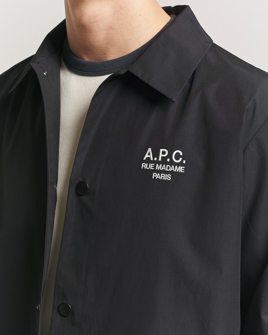 Hombres | Abrigos y chaquetas | A.P.C. | Rue Madame Coach Jacket Black