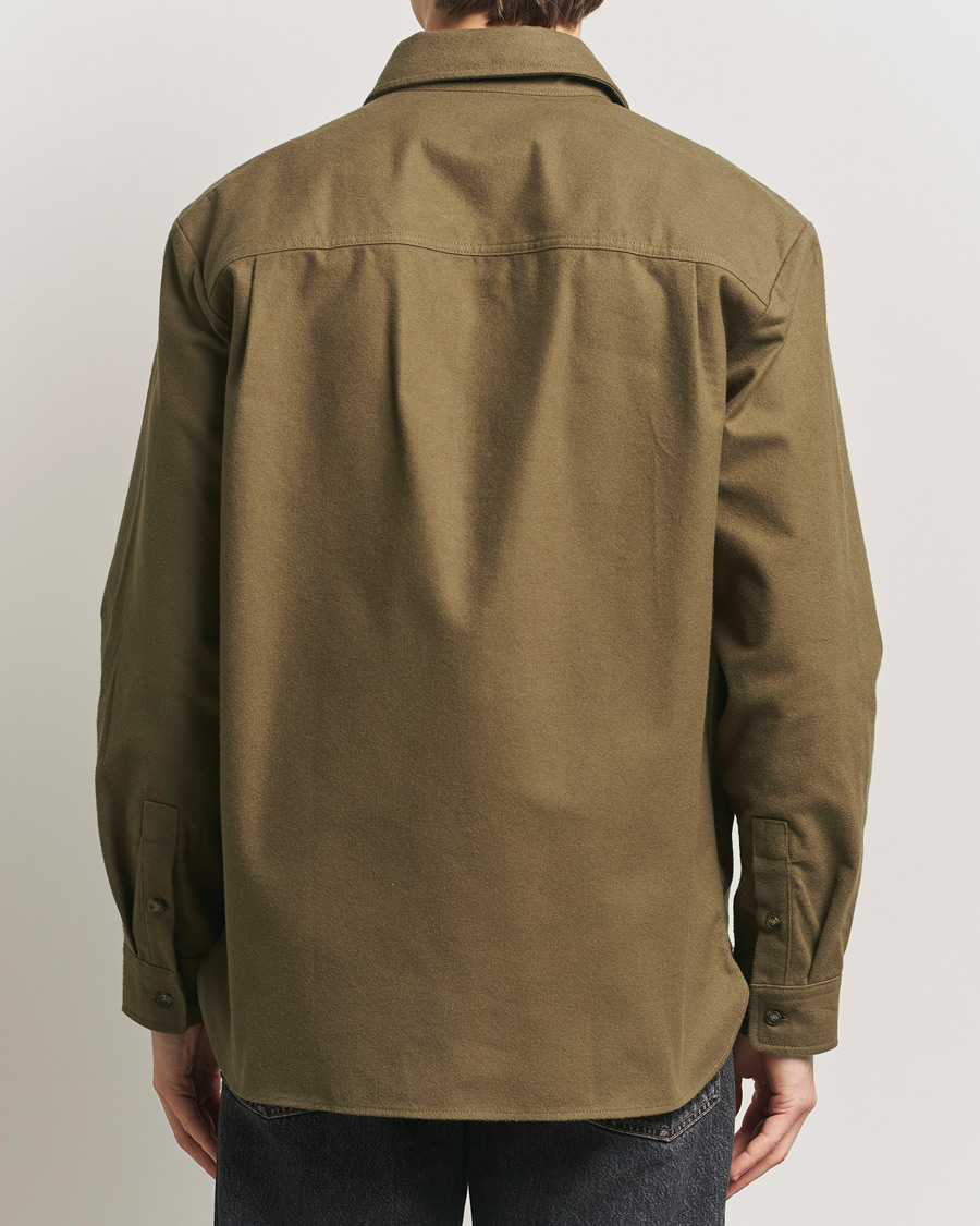 Hombres | Camisas | A.P.C. | Brushed Cotton Overshirt Khaki