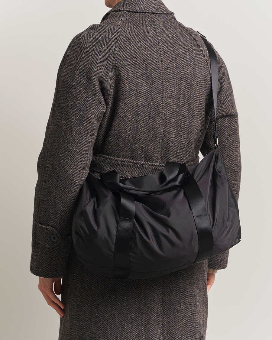 Hombres | A.P.C. Backstage Nylon Cordura Gym Bag Black | A.P.C. | Backstage Nylon Cordura Gym Bag Black
