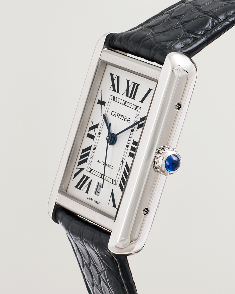 Hombres | Cartier Pre-Owned Tank Solo XL | Cartier Pre-Owned | Tank Solo XL