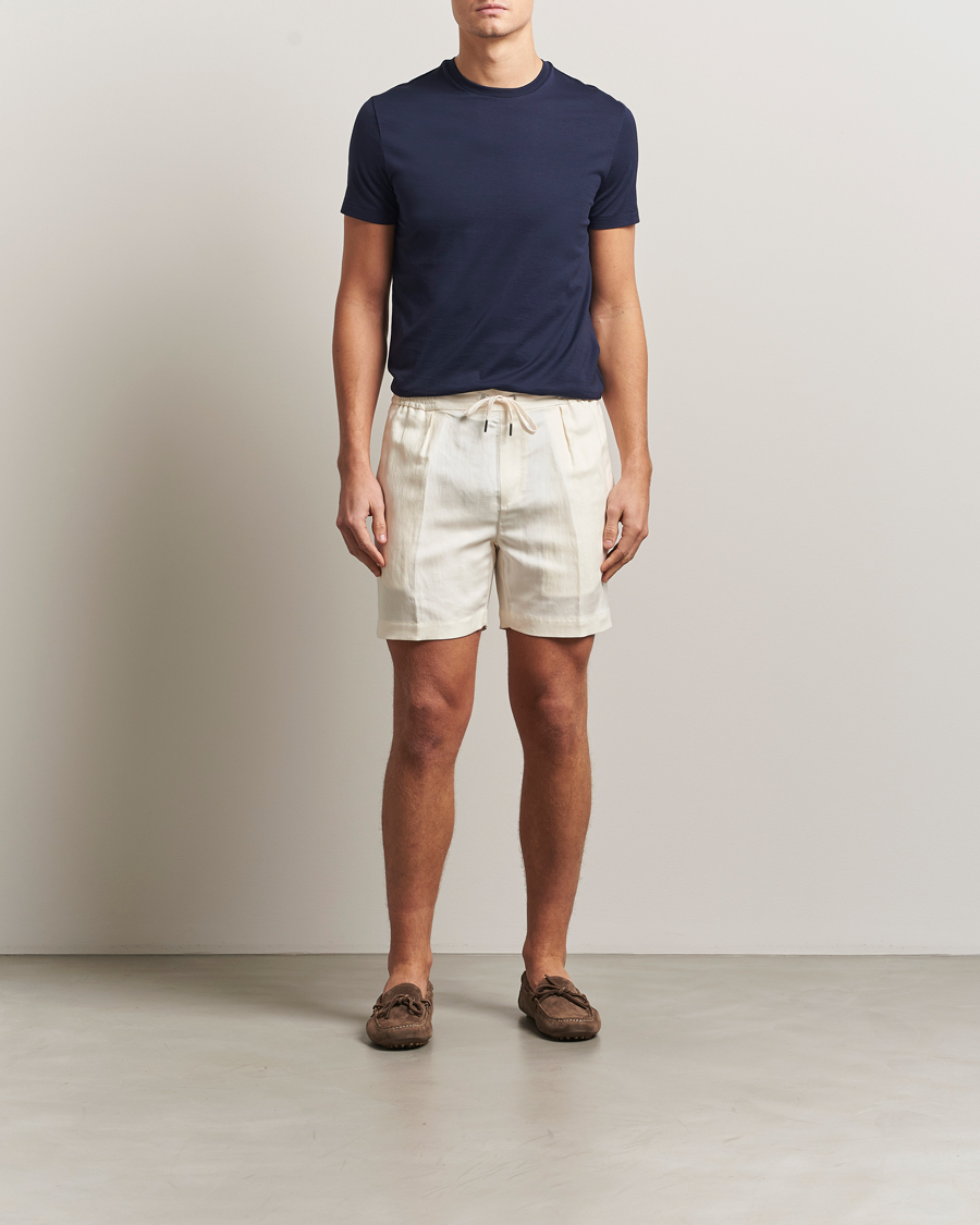 Hombres | Camisetas | Ralph Lauren Purple Label | Luxury Cotton T-Shirt Chairman Navy