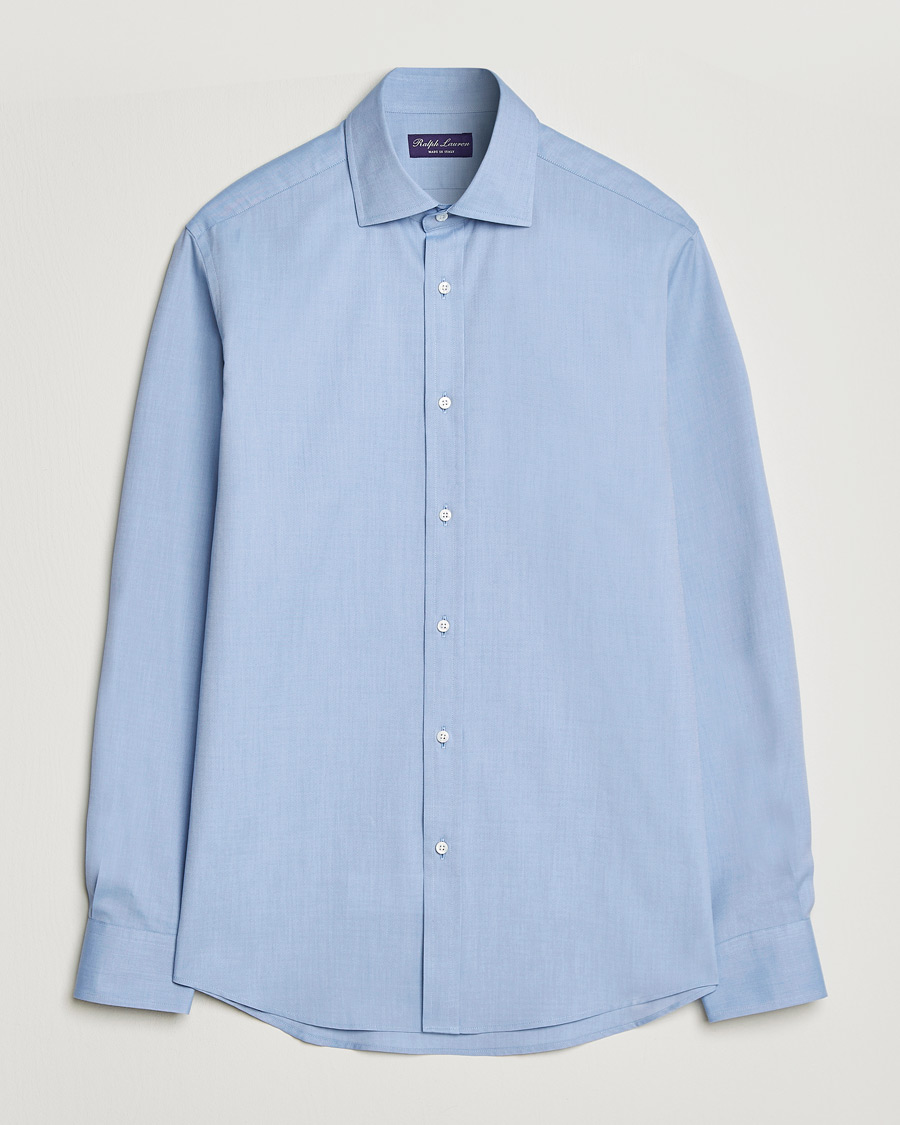 Hombres | Camisas | Ralph Lauren Purple Label | Oxford Button Down Shirt Light Blue