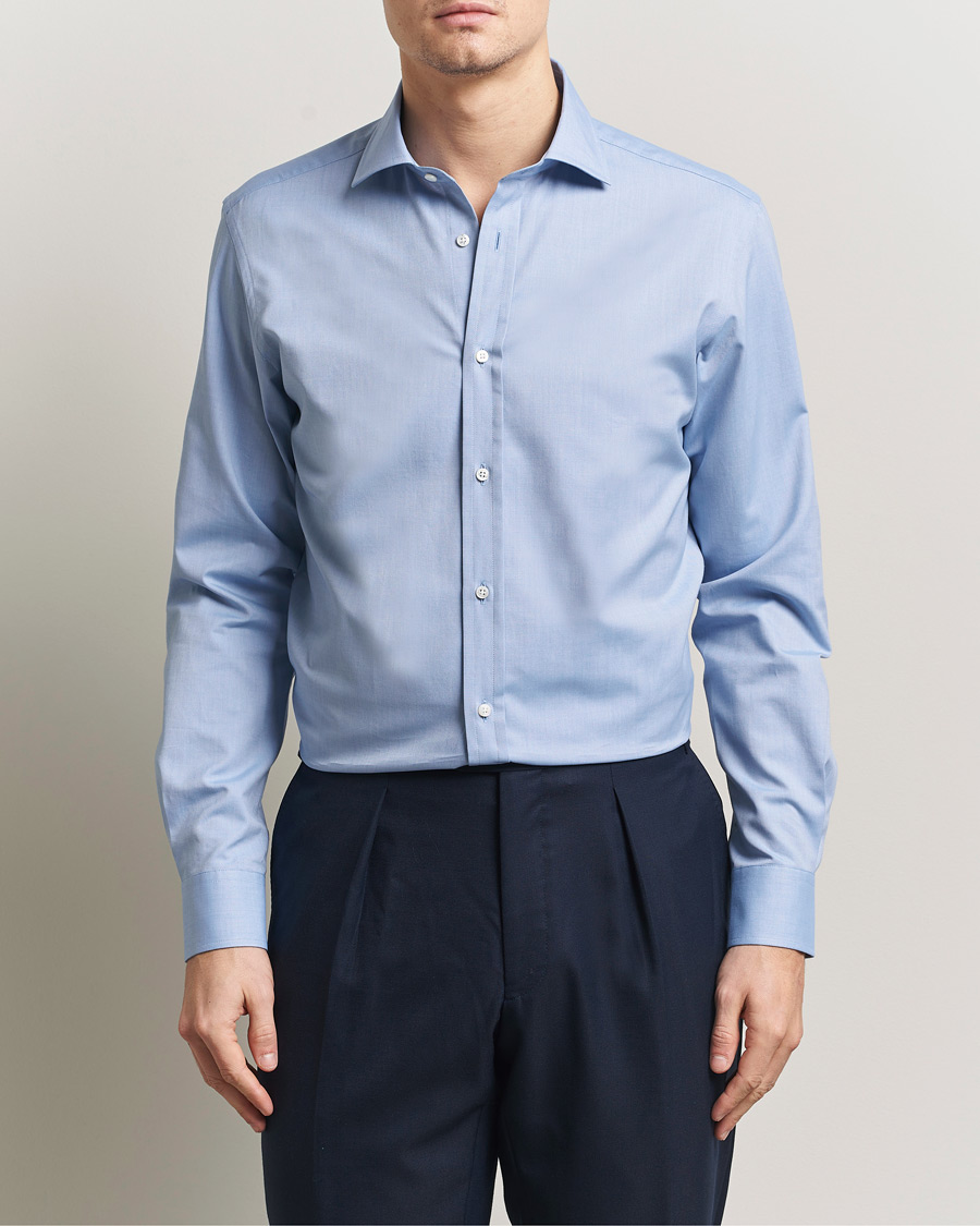 Hombres | Camisas | Ralph Lauren Purple Label | Oxford Button Down Shirt Light Blue