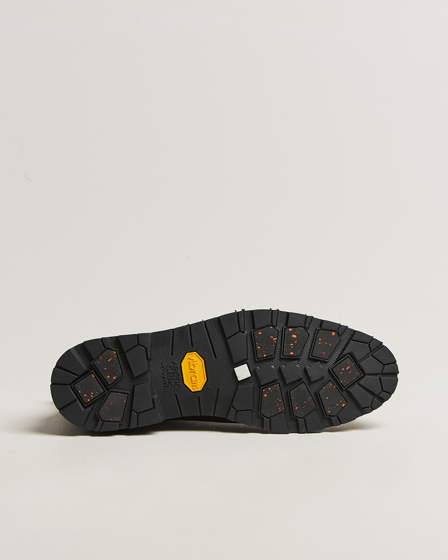 Hombres | Botas | UBR | Thunder Chelsea Grained Leather Boot Dark Brown
