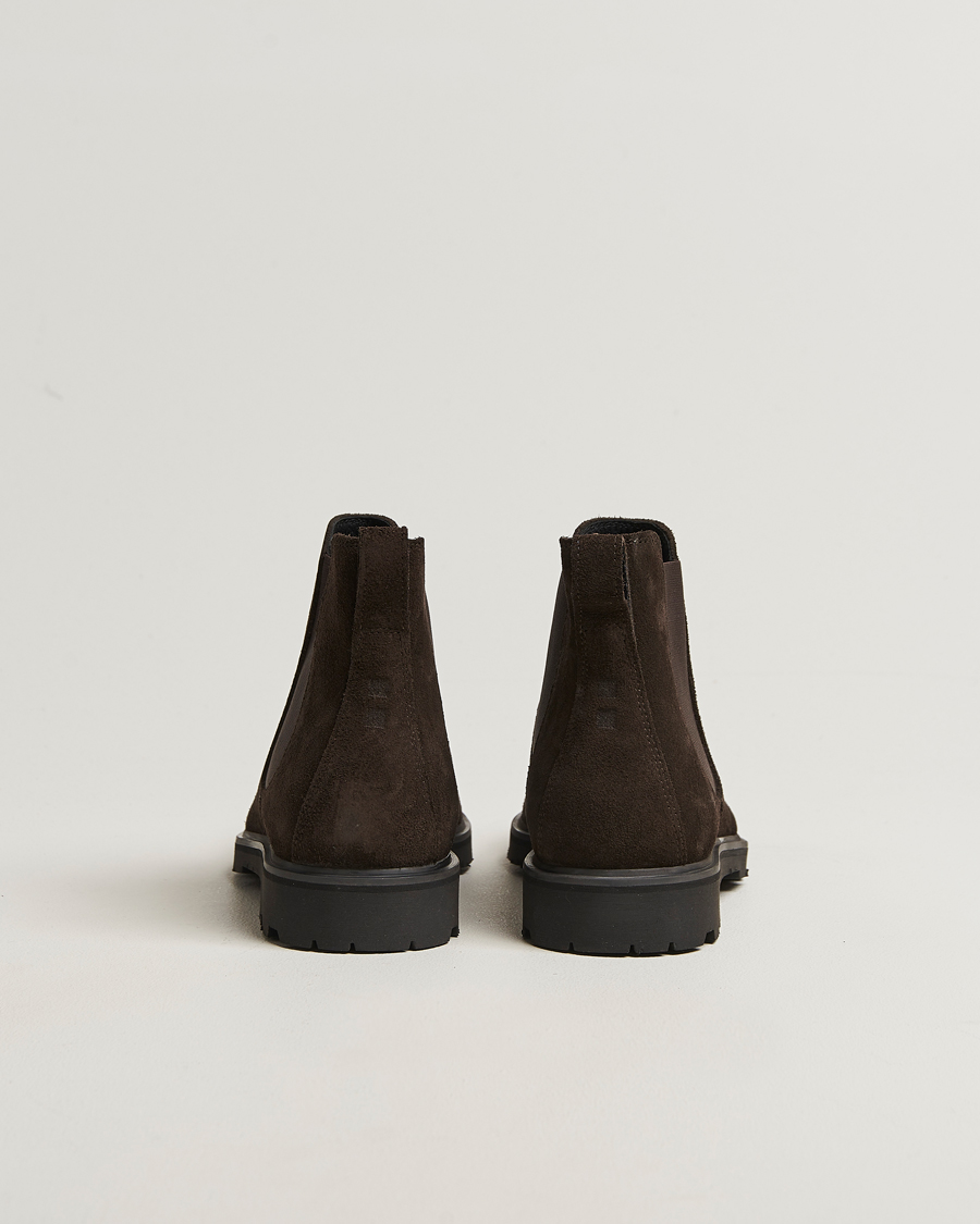 Hombres | Botas | UBR | Thunder Chelsea Suede Boot Dark Brown