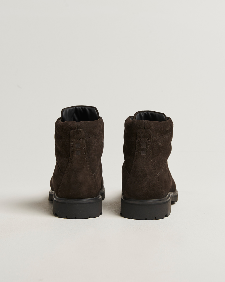 Hombres | Botas | UBR | Black Storm Suede Boot Dark Brown