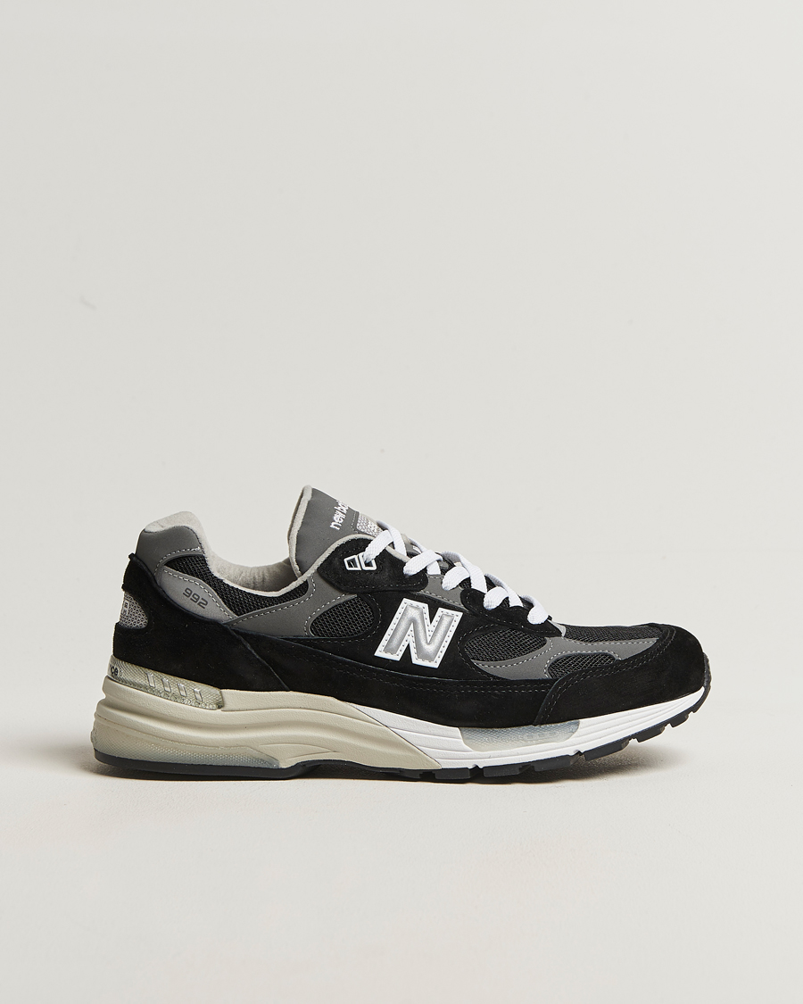 Hombres | Zapatillas | New Balance Made In US & UK | New Balance Made in Made In USA 992 Sneakers Black