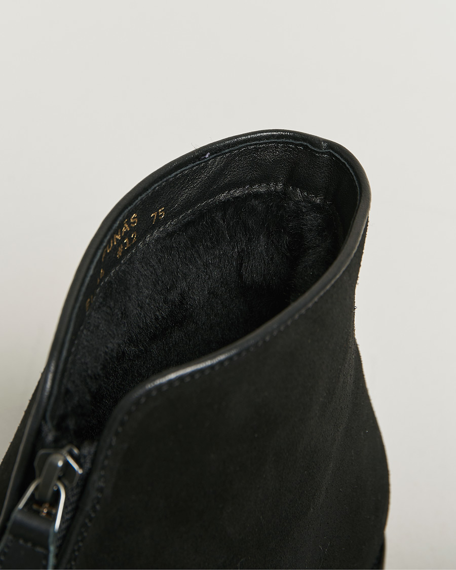 Hombres | Botas | Myrqvist | Funäs Boot Black Suede