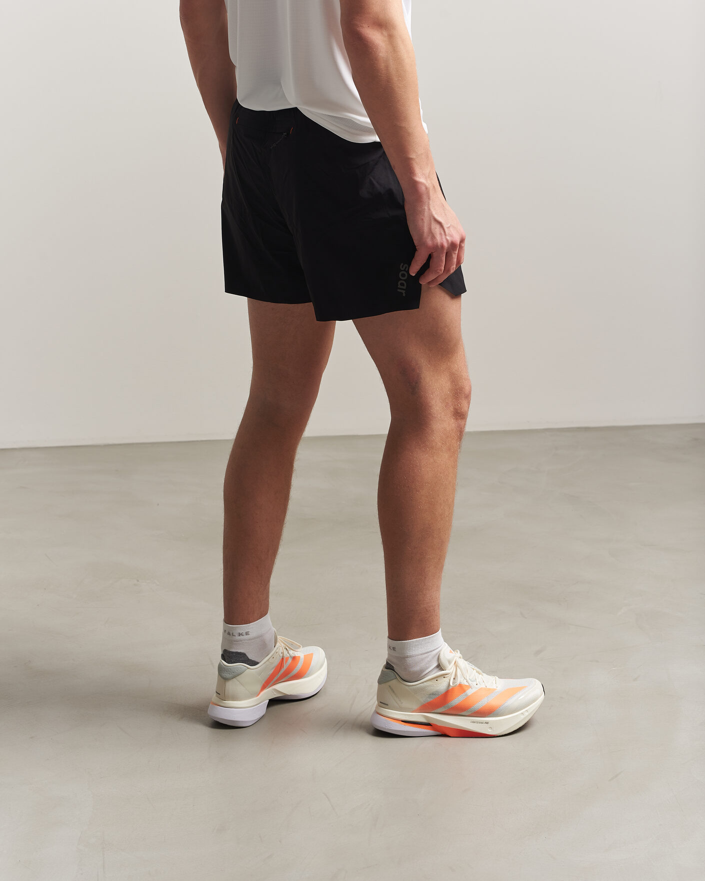 Hombres | adidas Performance Adizero Boston 13 White/Orange | adidas Performance | Adizero Boston 13 White/Orange