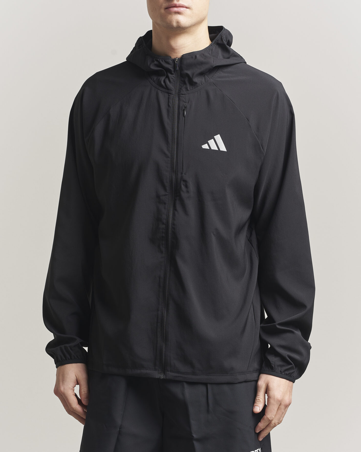 Hombres | Abrigos y chaquetas | adidas Performance | Running Hooded Jacket Black