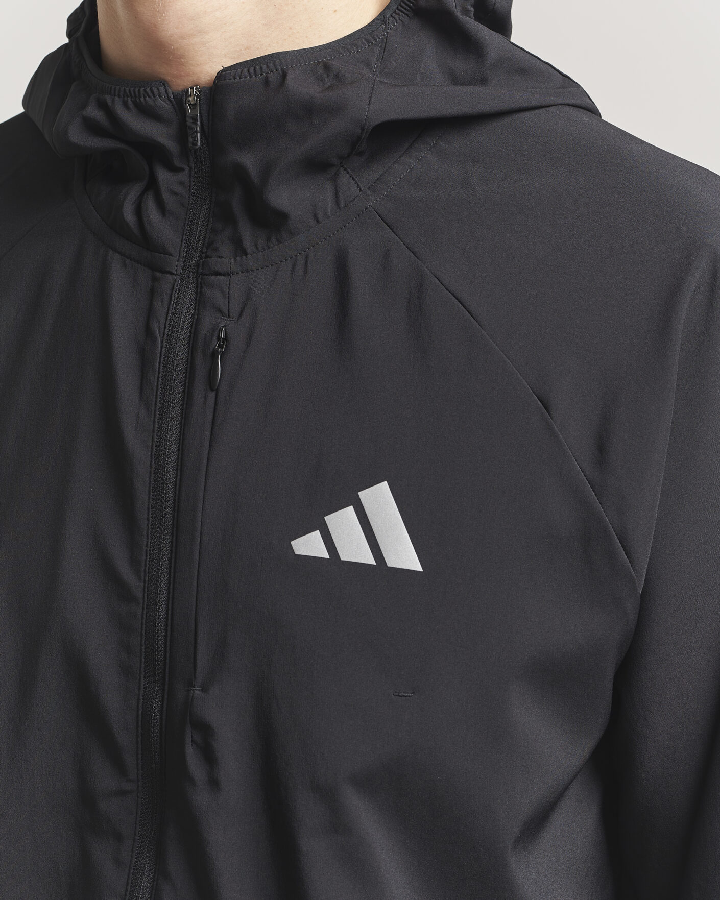 Hombres | Abrigos y chaquetas | adidas Performance | Running Hooded Jacket Black