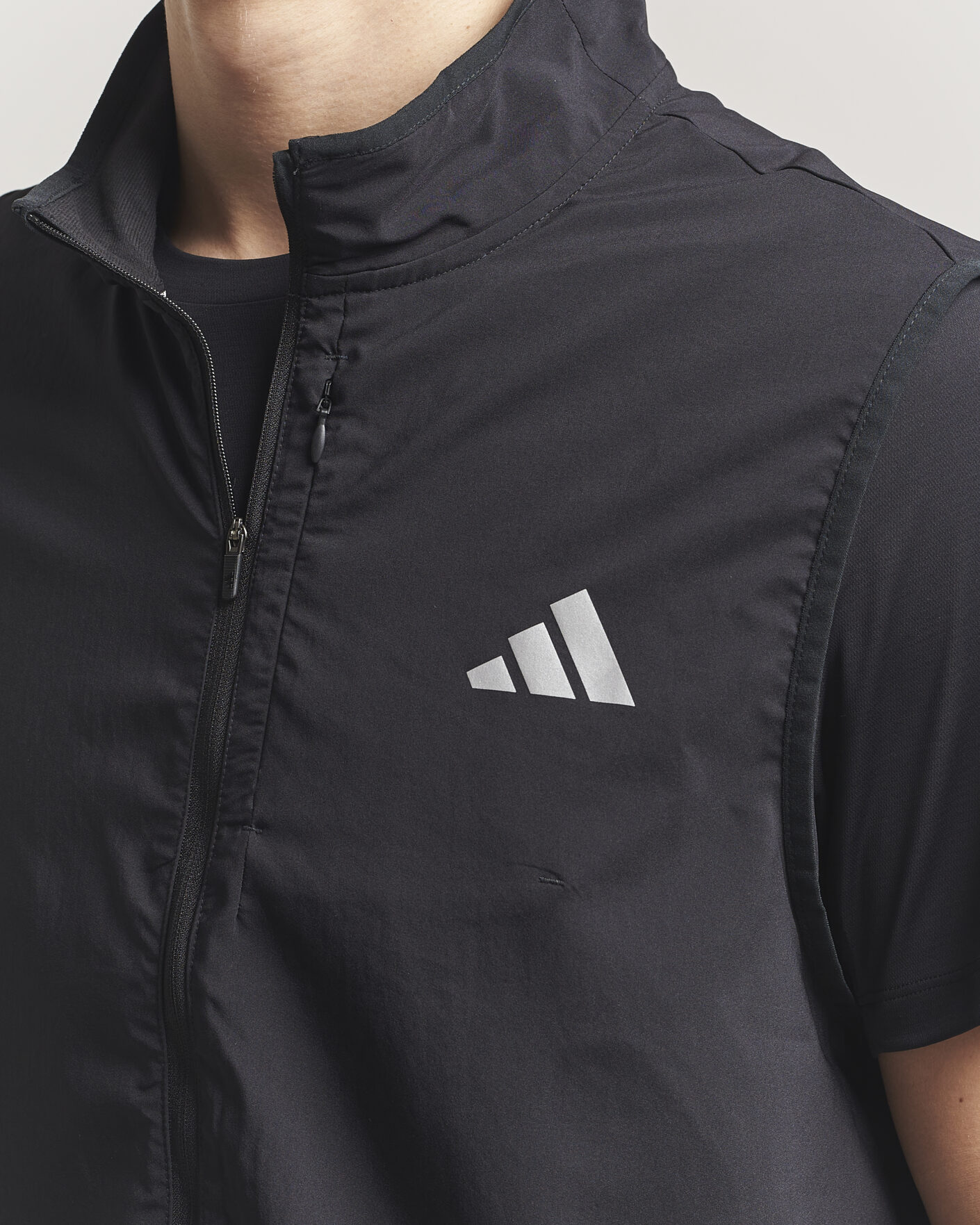 Hombres | Abrigos y chaquetas | adidas Performance | Running Vest Black