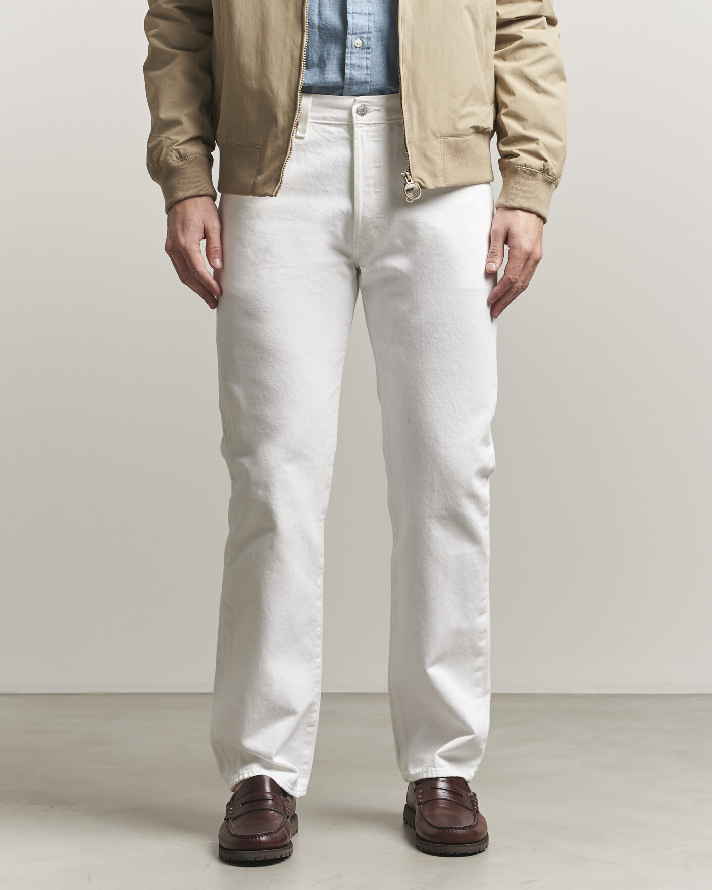 Hombres | Vaqueros | Levi's | 501 Original Jeans Chill White