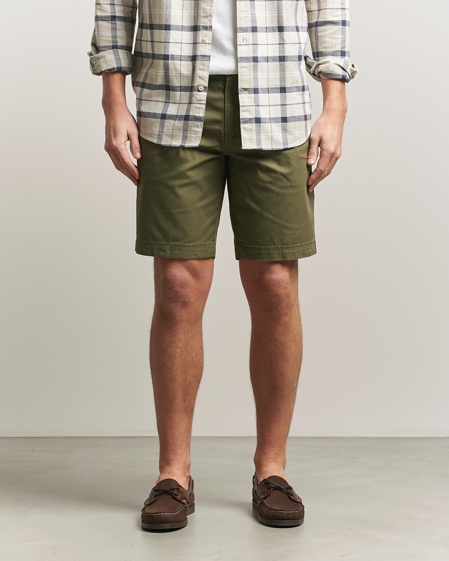 Hombres | Pantalones cortos | Levi's | Garment Dyed Chino Shorts Bunker Olive