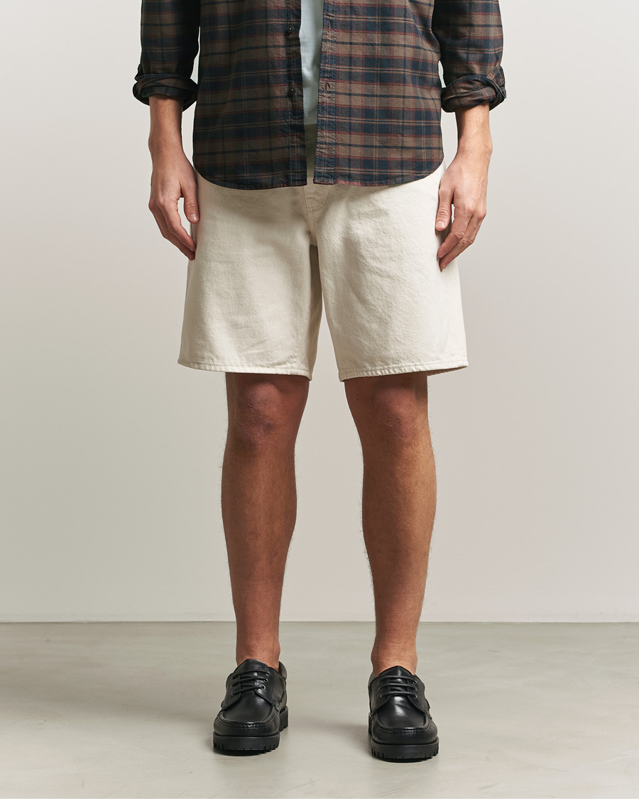 Hombres | Pantalones cortos | Levi's | 468 Loose Denim Shorts Ecru Bone