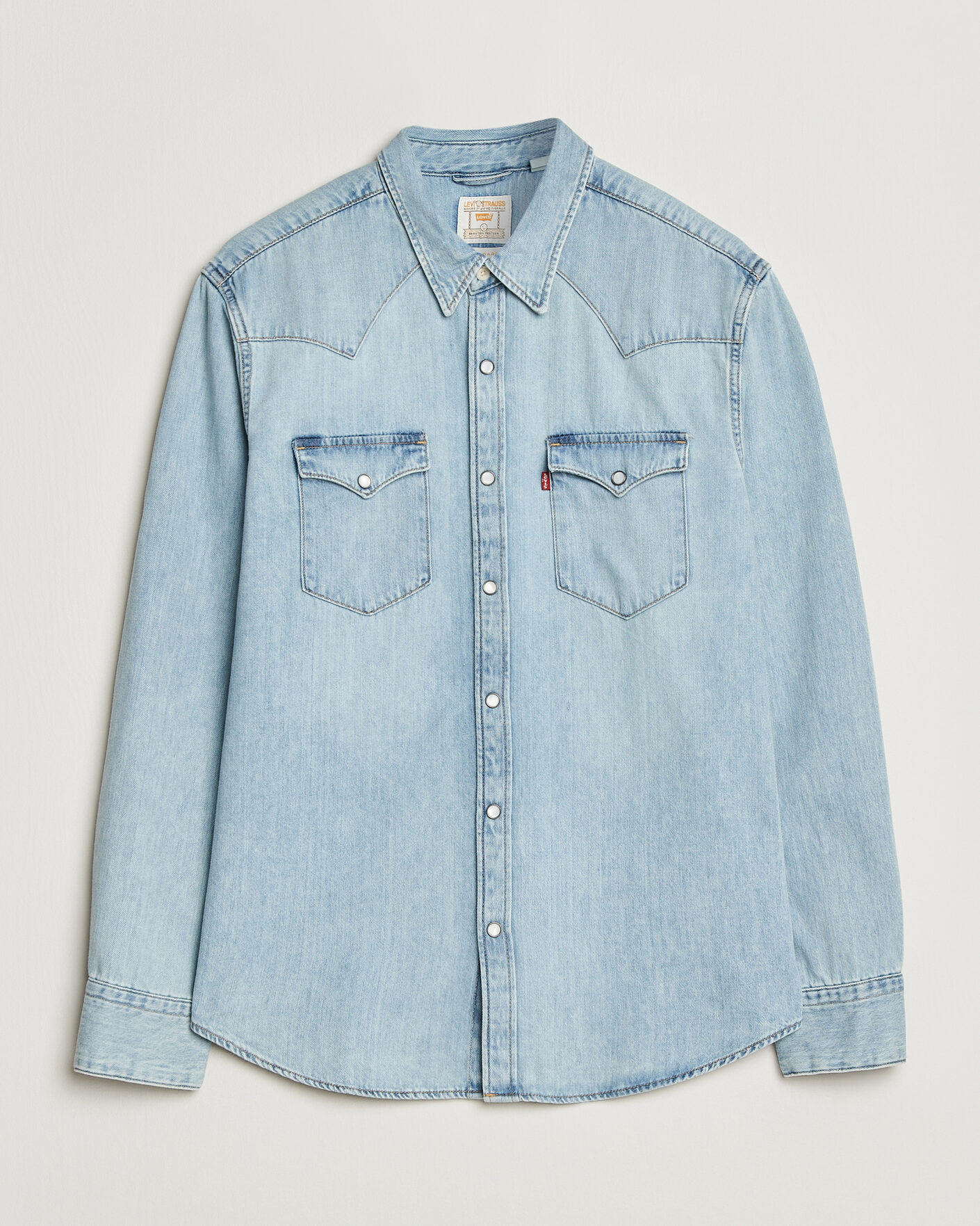 Hombres | Camisas | Levi's | Barstow Western Standard Shirt Worn In Blue