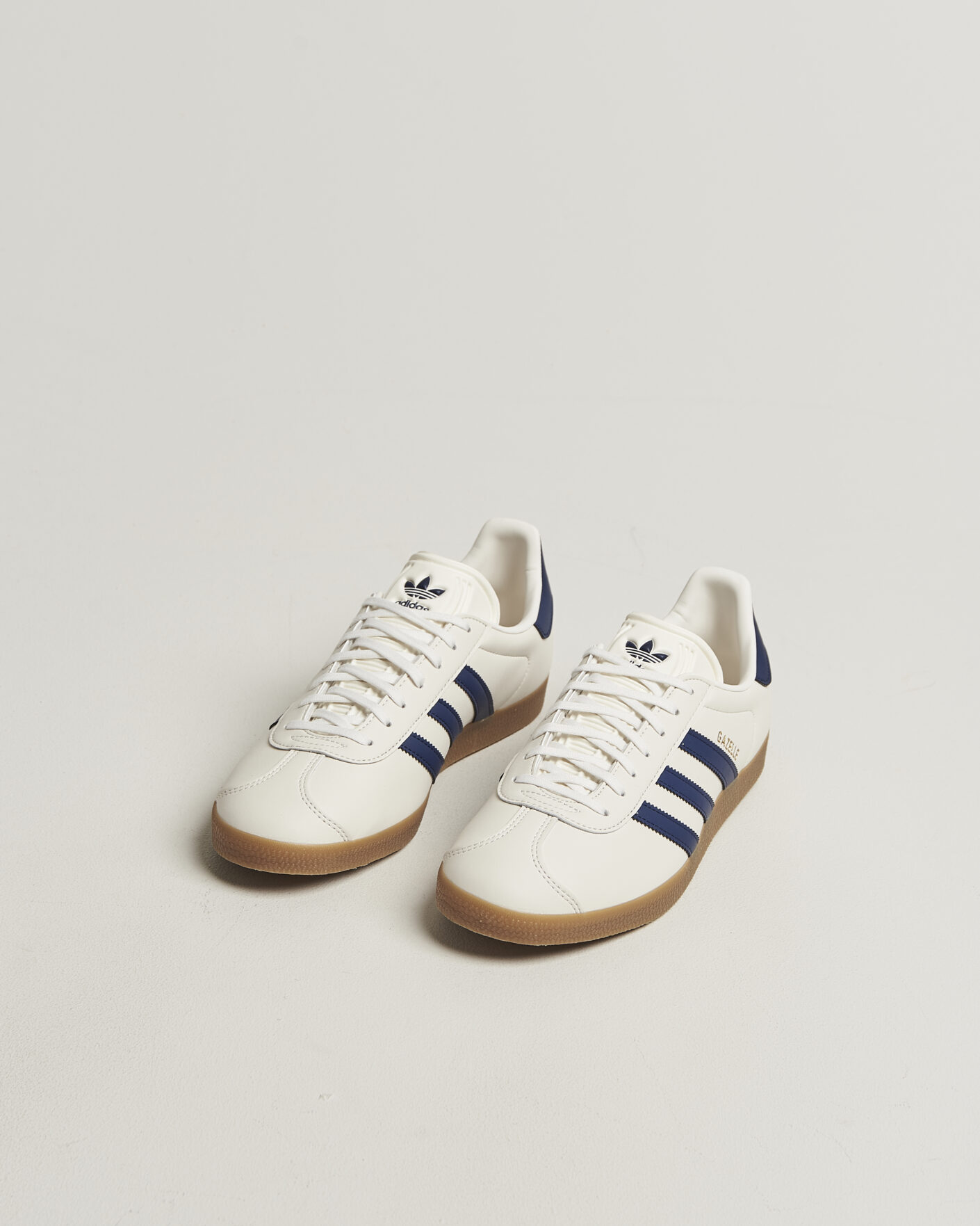 Hombres | Zapatillas | adidas Originals | Gazelle Sneaker White/Dark Blue