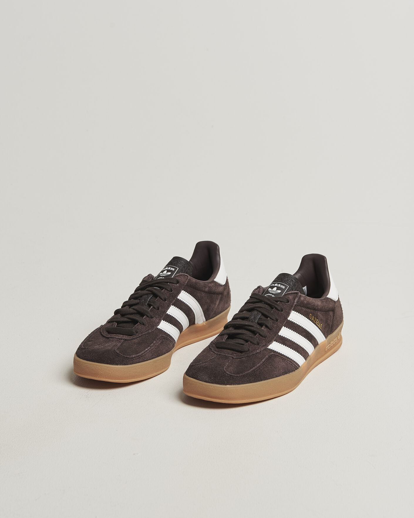 Hombres | Zapatillas | adidas Originals | Gazelle Indoor Sneaker Brown/White