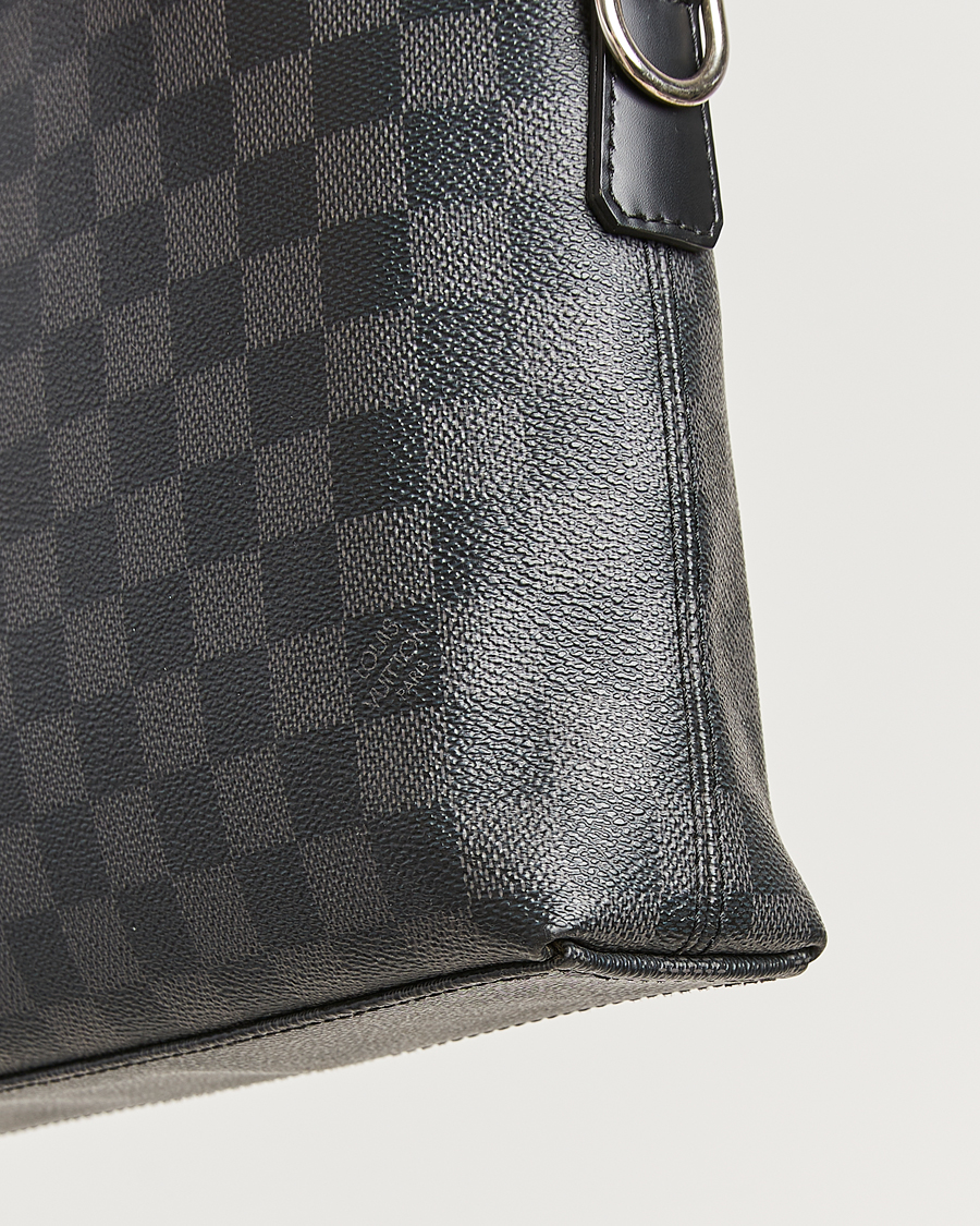 Hombres | Pre-Owned & Vintage Bags | Louis Vuitton Pre-Owned | Porte Documents Jour Damier Graphite