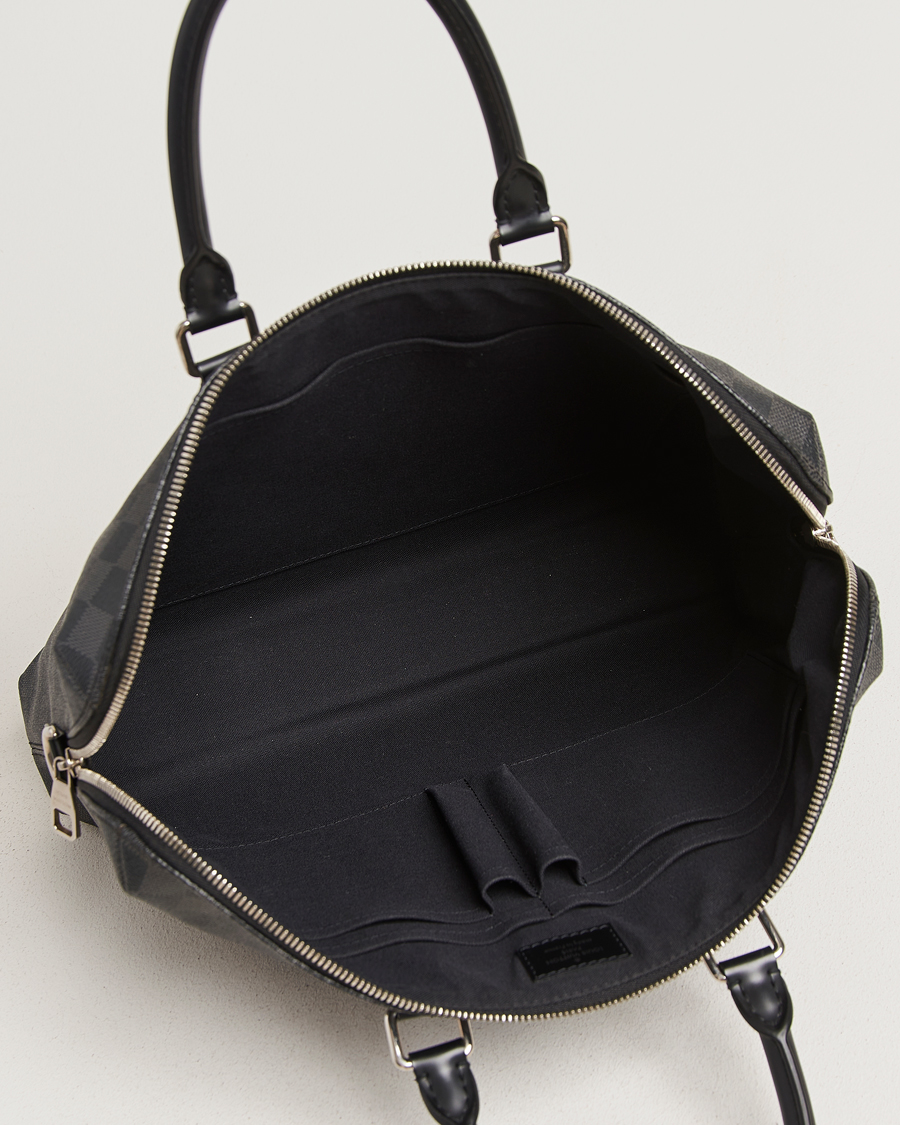 Hombres | Pre-Owned & Vintage Bags | Louis Vuitton Pre-Owned | Porte Documents Jour Damier Graphite