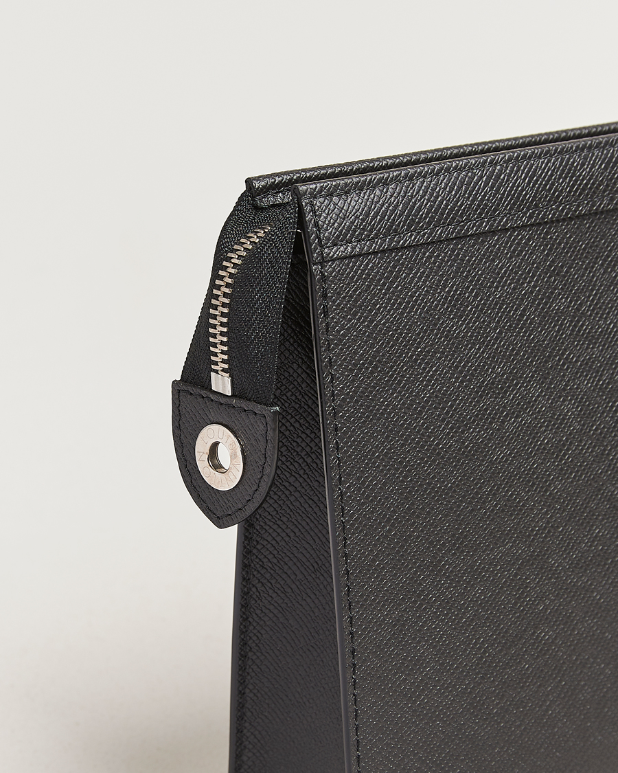 Hombres | Pre-Owned & Vintage Bags | Louis Vuitton Pre-Owned | Pochette Voyage Taiga MM Black