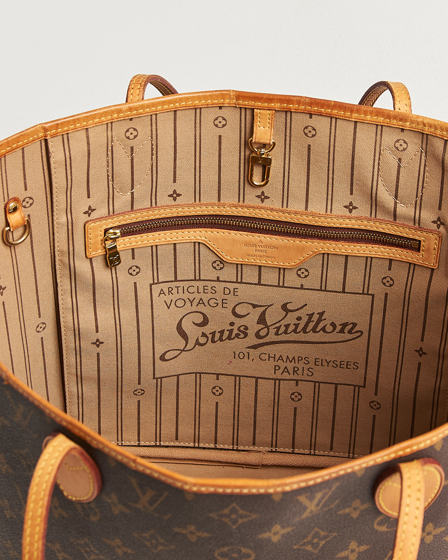 Hombres | Pre-Owned & Vintage Bags | Louis Vuitton Pre-Owned | Neverfull MM Monogram