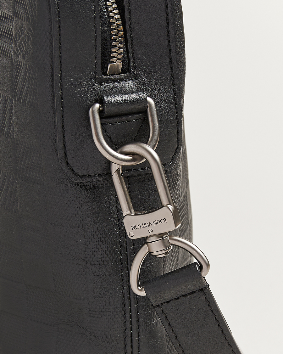 Hombres | Louis Vuitton Pre-Owned Porte Documents Studio Damier Infini | Louis Vuitton Pre-Owned | Porte Documents Studio Damier Infini