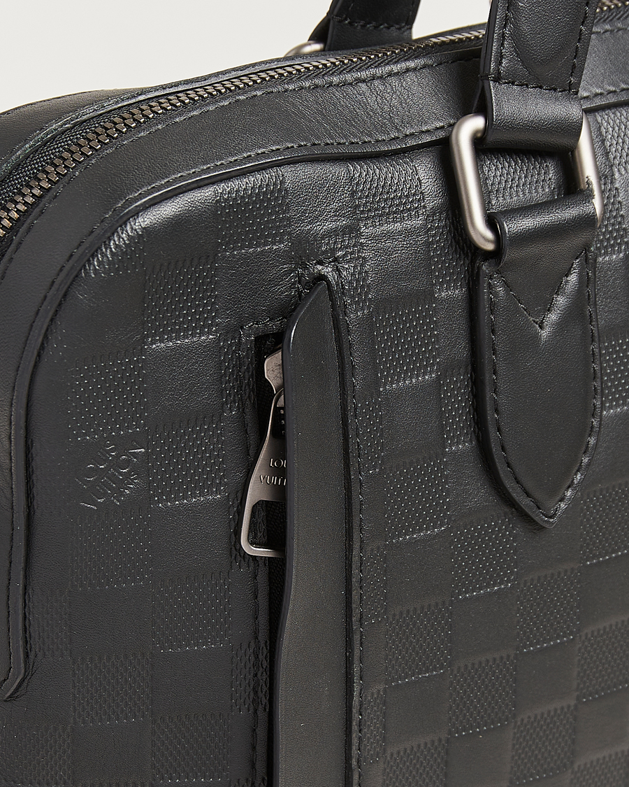 Hombres | Louis Vuitton Pre-Owned Porte Documents Studio Damier Infini | Louis Vuitton Pre-Owned | Porte Documents Studio Damier Infini