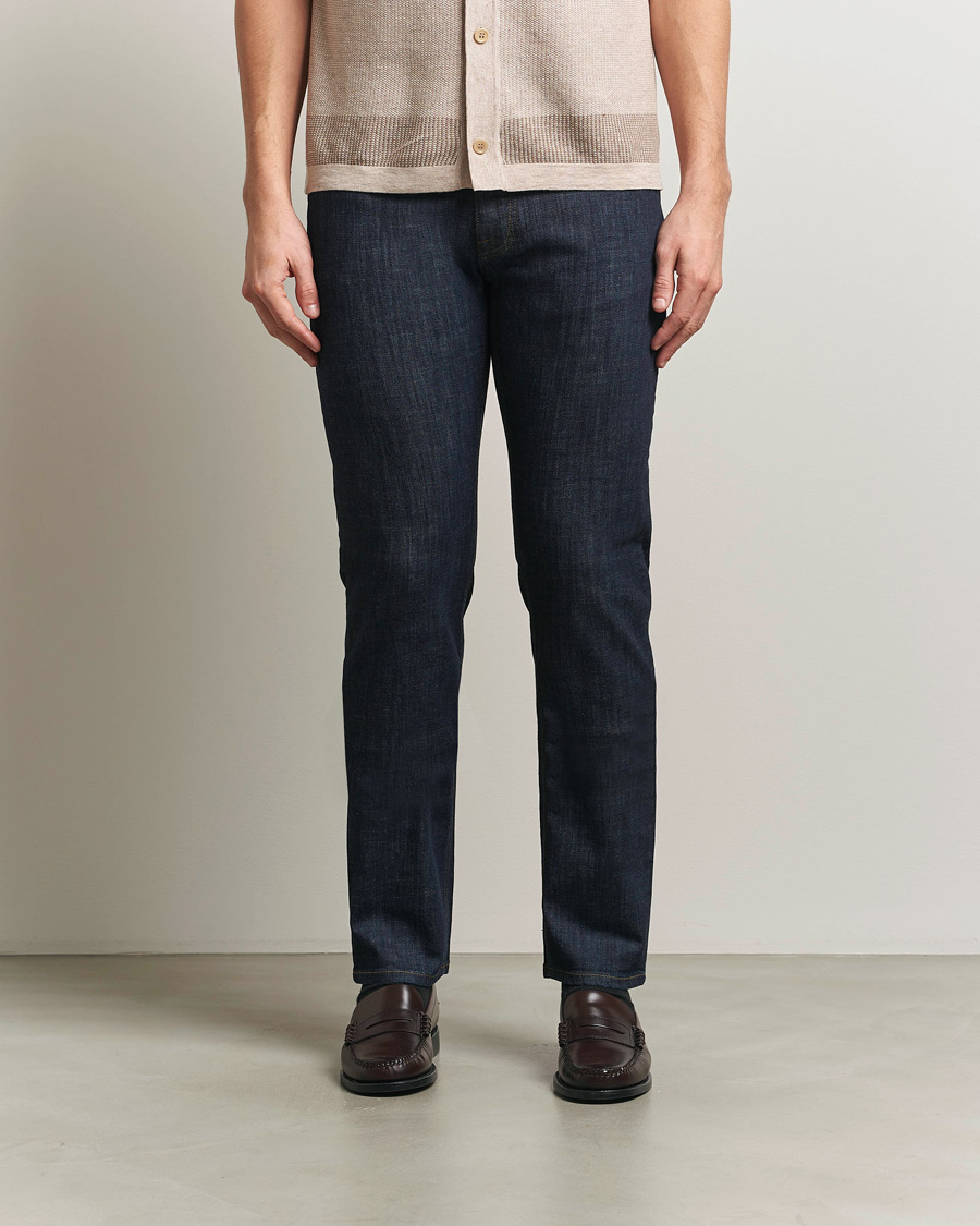 Hombres | Pantalones | Brioni | 5-Pocket Denim Dark Blue Wash