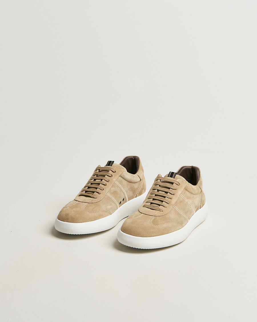 Hombres | Zapatillas | Brioni | Cassetta Sneakers Beige Suede