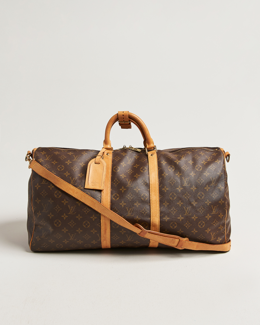 Hombres | Pre-Owned & Vintage Bags | Louis Vuitton Pre-Owned | Keepall Bandouliére 55 Monogram