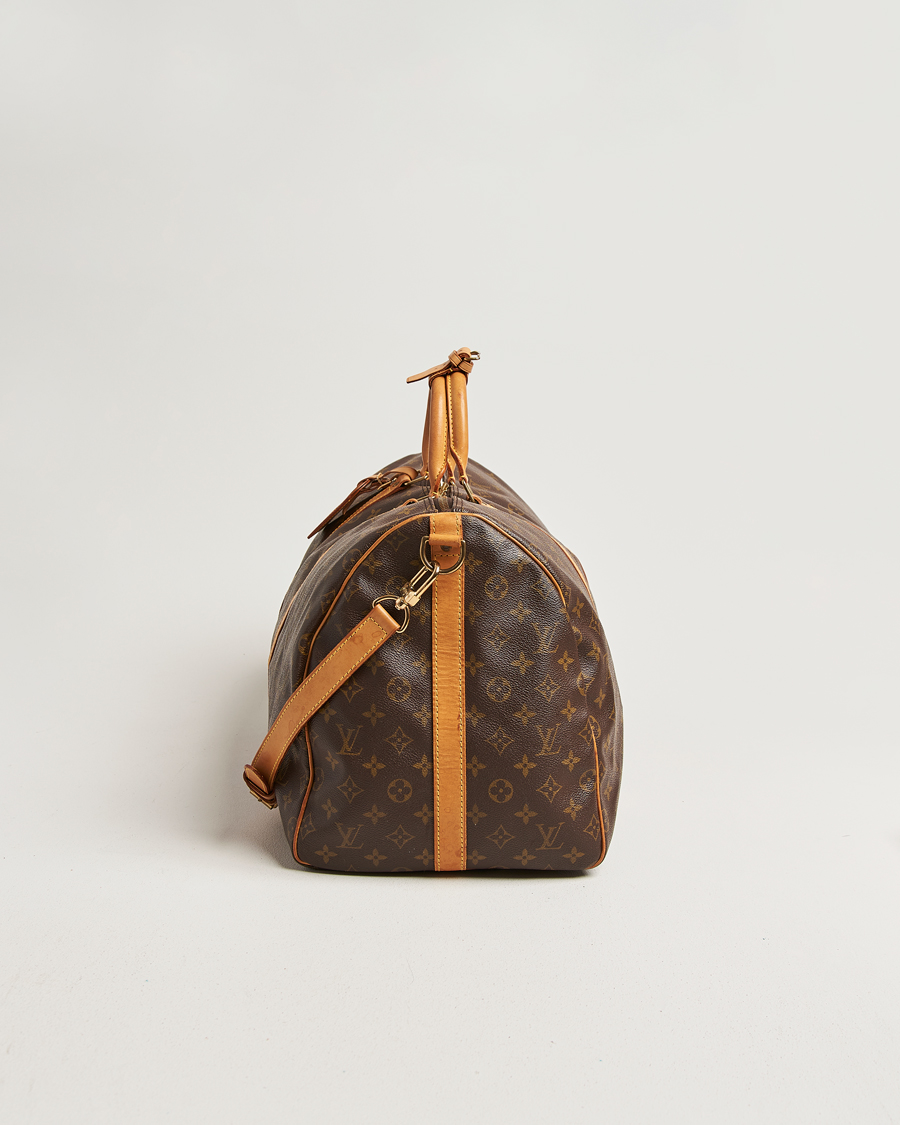 Hombres | Pre-Owned & Vintage Bags | Louis Vuitton Pre-Owned | Keepall Bandouliére 55 Monogram