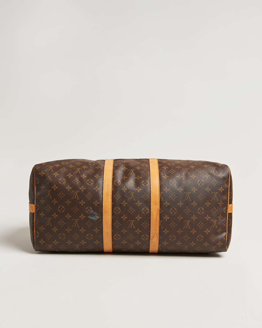 Hombres | Pre-Owned & Vintage Bags | Louis Vuitton Pre-Owned | Keepall Bandouliére 55 Monogram