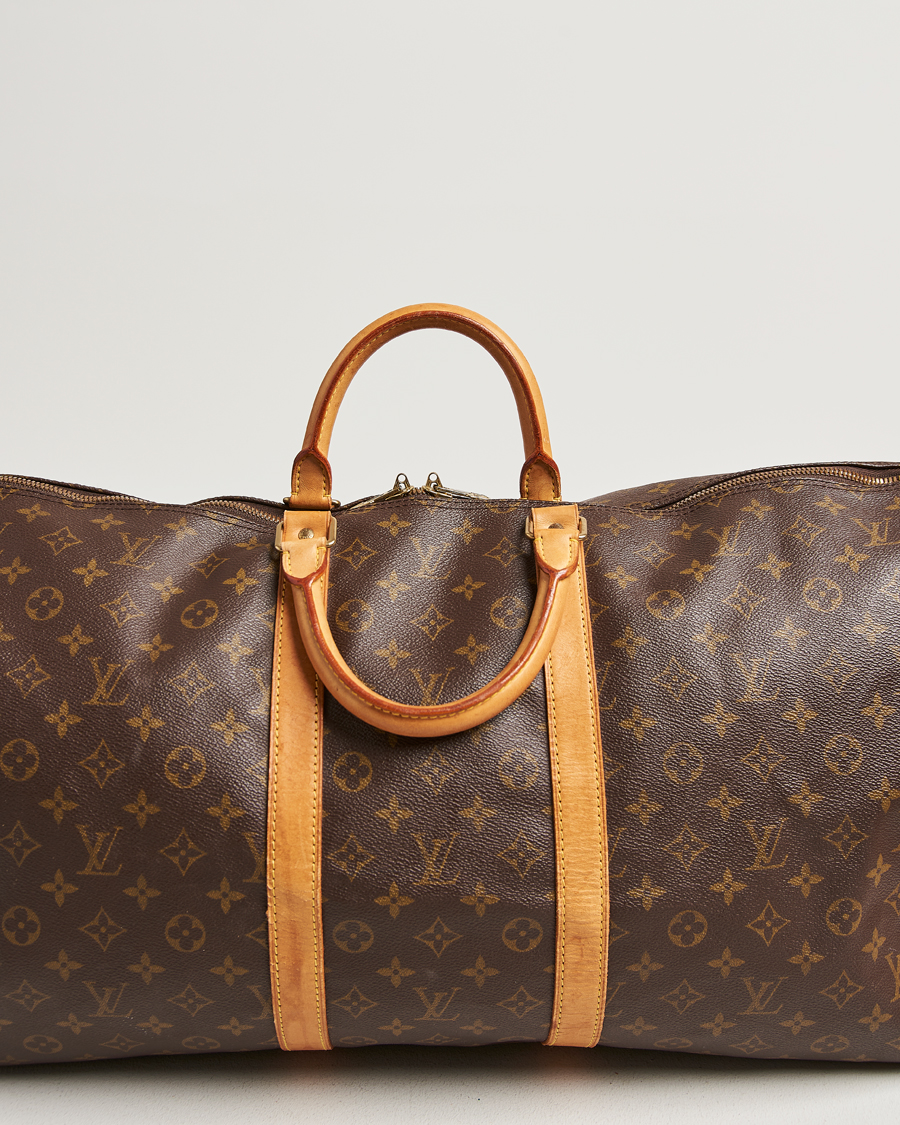 Hombres | Pre-Owned & Vintage Bags | Louis Vuitton Pre-Owned | Keepall Bandouliére 55 Monogram