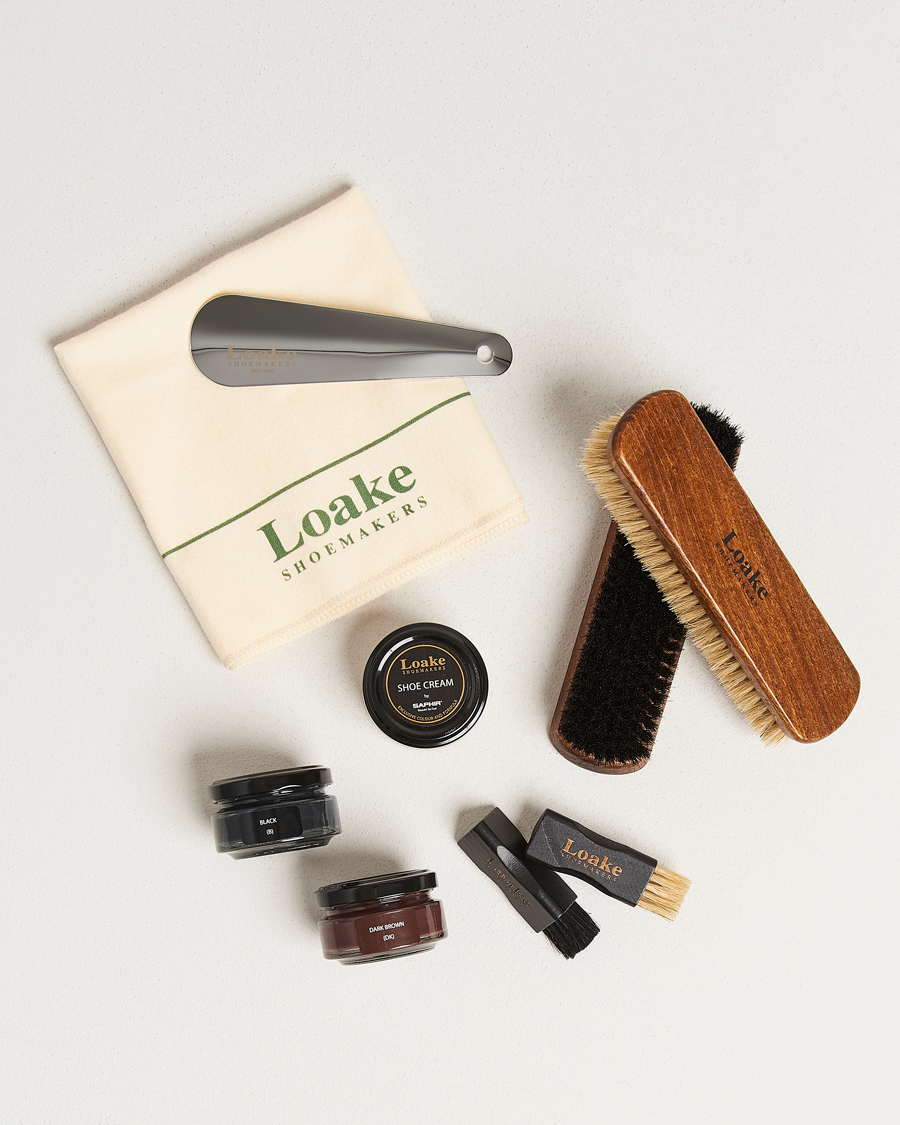 Hombres | Cuidado del calzado | Loake Shoemakers | Saphir Small Leather Valet Box