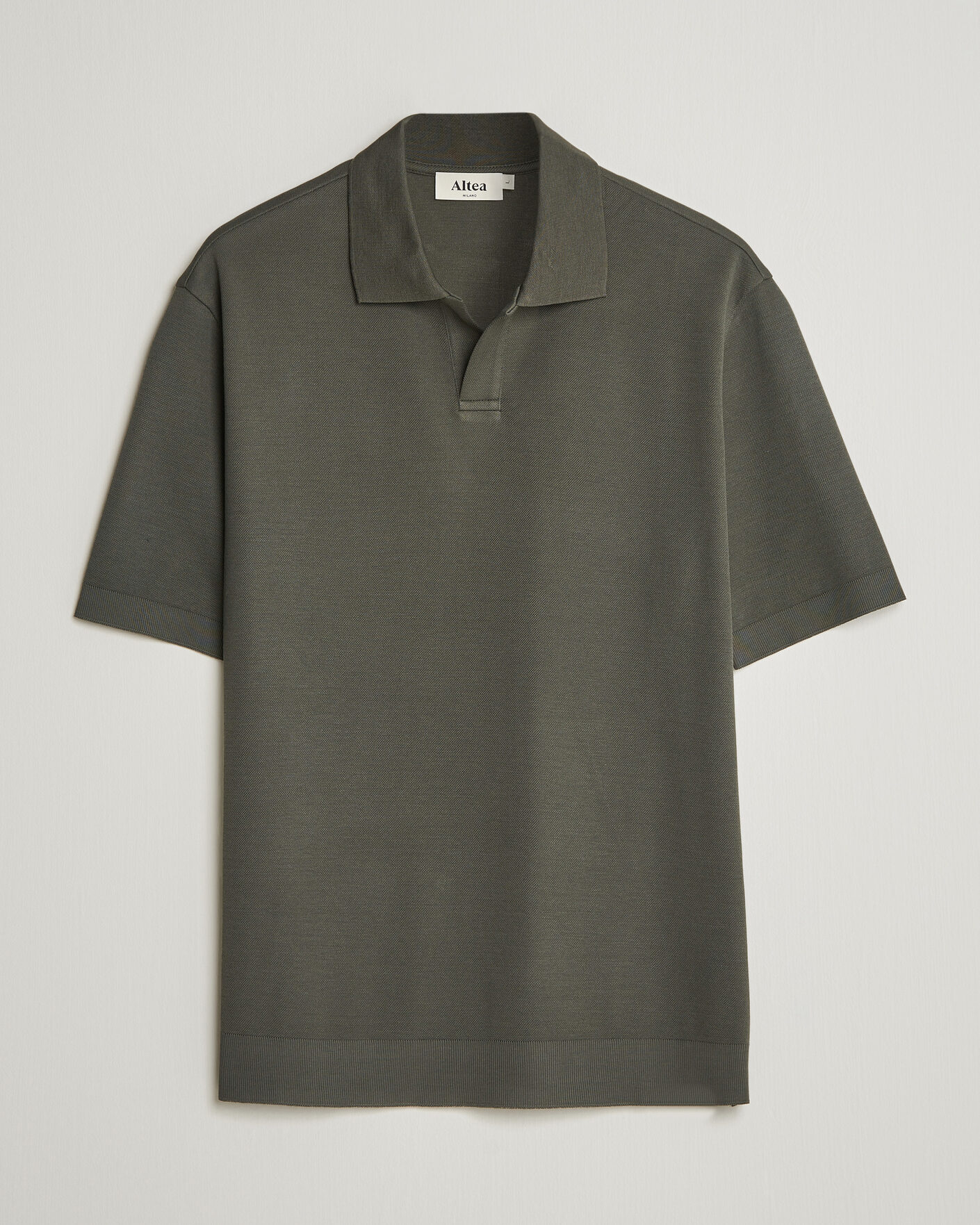 Hombres | Polos | Altea | Jersey Piquet Polo Dark Green