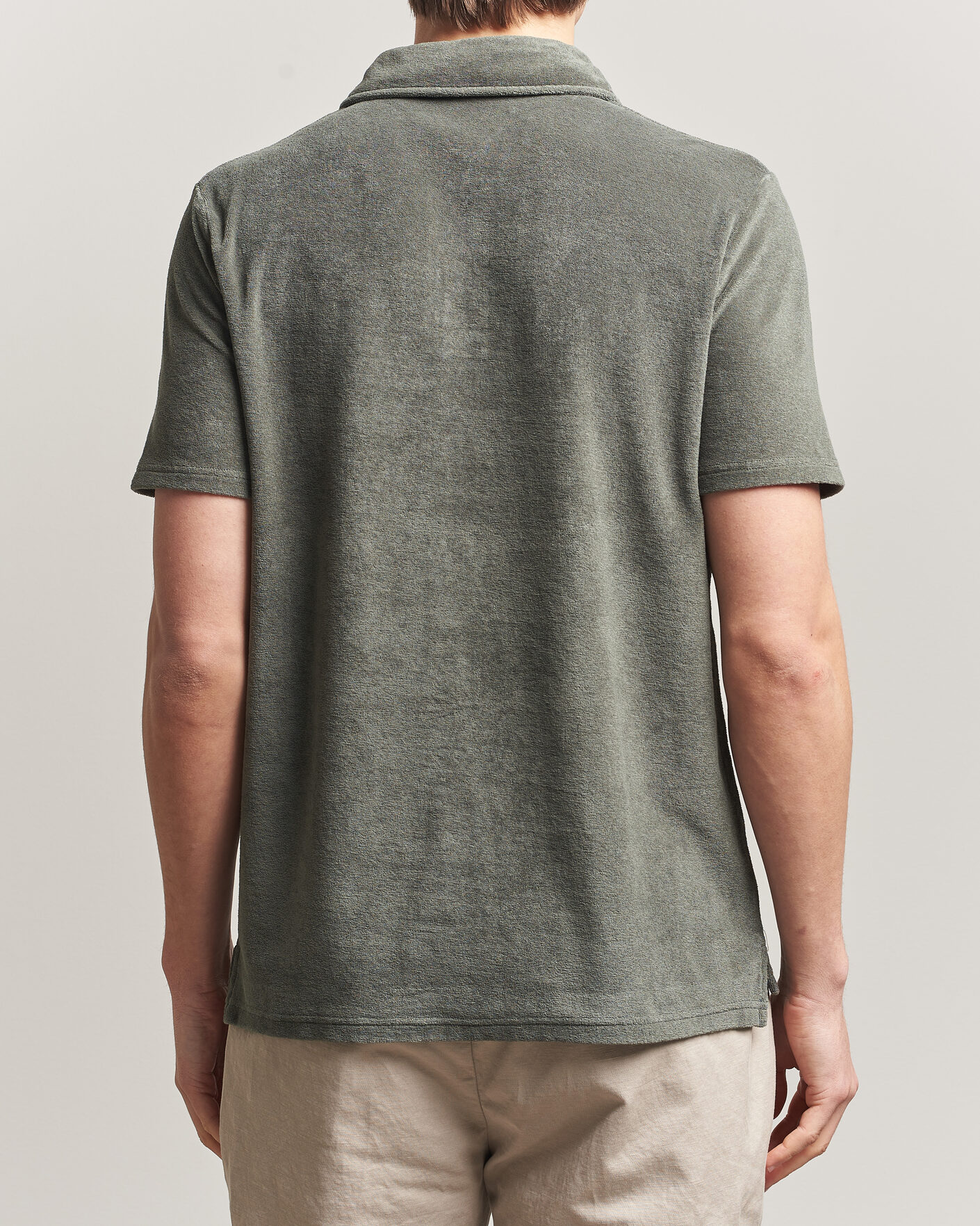 Hombres | Polos | Altea | Terry Cotton Polo Olive