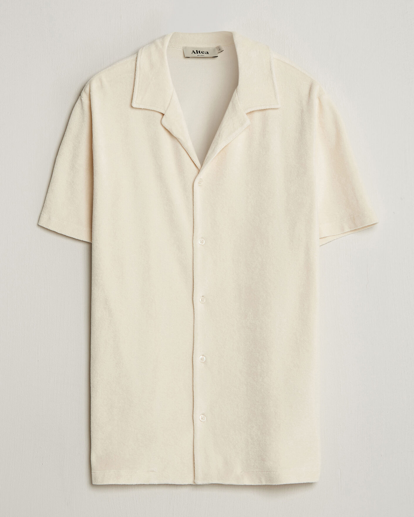 Hombres | Camisas | Altea | Terry Bowling Shirt Off White