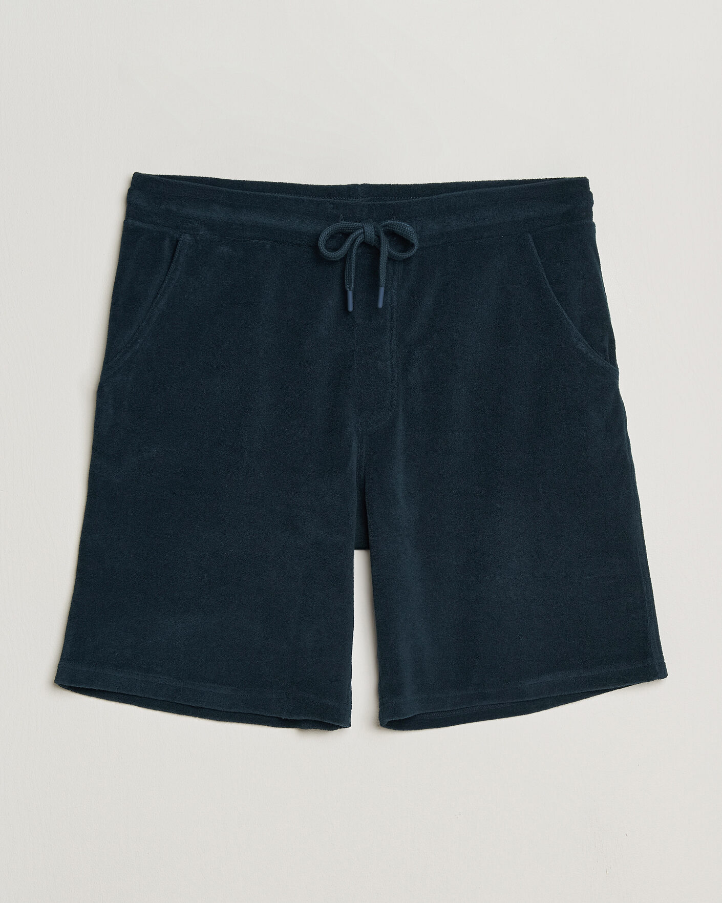 Hombres | Pantalones cortos | Altea | Terry Drawstring Shorts Navy