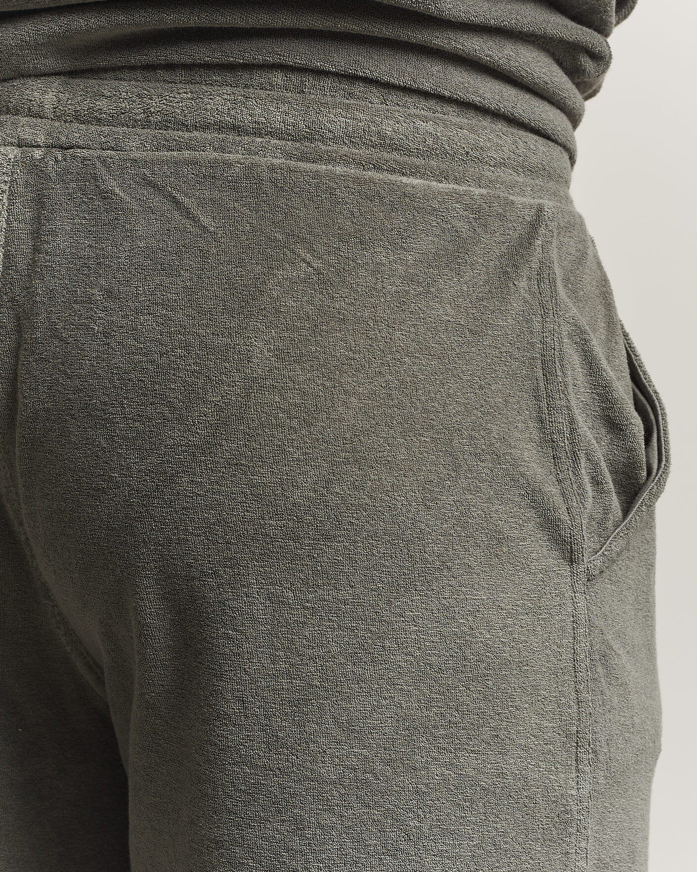 Hombres | Pantalones cortos | Altea | Terry Drawstring Shorts Olive